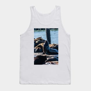 Black Sea Lion Tank Top